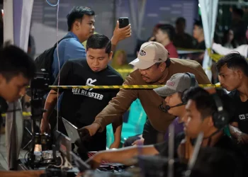 Turnamen Gel Blaster Parepare di Kampung Enjoy dibuka Wali Kota Tasming Hamid