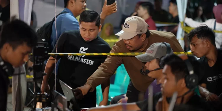 Turnamen Gel Blaster Parepare di Kampung Enjoy dibuka Wali Kota Tasming Hamid