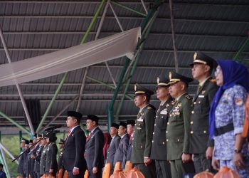Wali Kota Parepare memimpin Upacara Hari Lahir Pancasila 2026 di Lapangan Andi Makassau