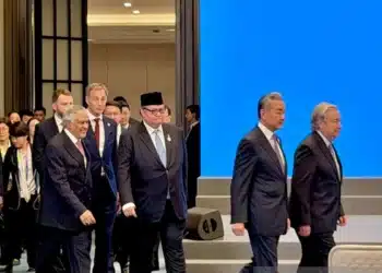 Indonesia pendiri WAICO dan Airlangga Hartarto di WAIC 2026 Shanghai