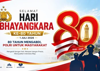 Hari Bhayangkara sebagai peringatan lahirnya Kepolisian Republik Indonesia