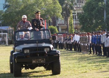 HUT Bhayangkara ke-80 Parepare di Lapangan Andi Makkasau
