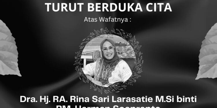 Turut Berduka Cita Rina Sari Larasatie dari keluarga besar Songko Cella'e Parepare