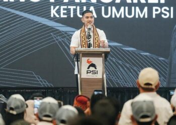 Kaesang Pangarep caleg 2029 saat menghadiri Rakorda PSI Solo