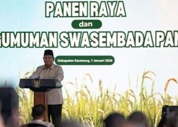 Presiden Prabowo memimpin Panen Raya Serentak di Kabupaten Malang
