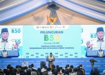 Harga B50 resmi diluncurkan Presiden Prabowo di Rest Area KM 57 Tol Jakarta-Cikampek
