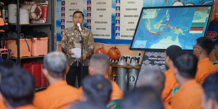 Tim Reaksi Cepat BPBD Parepare mengikuti peningkatan kapasitas bersama Tasming Hamid