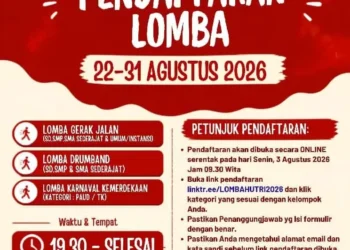 Lomba HUT RI ke-81 Parepare di Lapangan Andi Makkasau