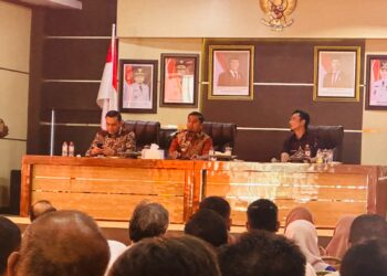 Pemerintahan bersih Parepare ditegaskan Tasming Hamid dalam rapat koordinasi Pemkot Parepare