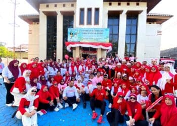 HUT Kemerdekaan RI di BKD Parepare berlangsung meriah dengan berbagai perlombaan