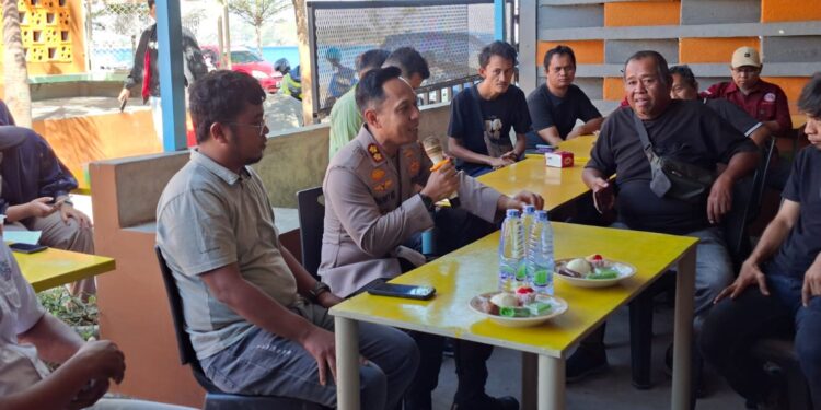 Kapolres Parepare AKBP Phunky Mahendra Borniawan silaturahmi bersama jurnalis