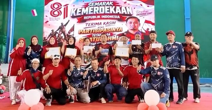 TSM Merdeka Parepare bersama Tasming Hamid dalam kegiatan HUT ke-81 RI