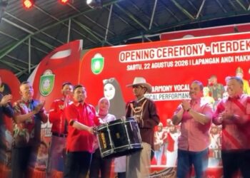 Merdeka FEST 2026 dibuka Tasming Hamid di Lapangan Andi Makkasau Parepare