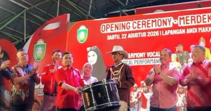 Merdeka FEST 2026 dibuka Tasming Hamid di Lapangan Andi Makkasau Parepare