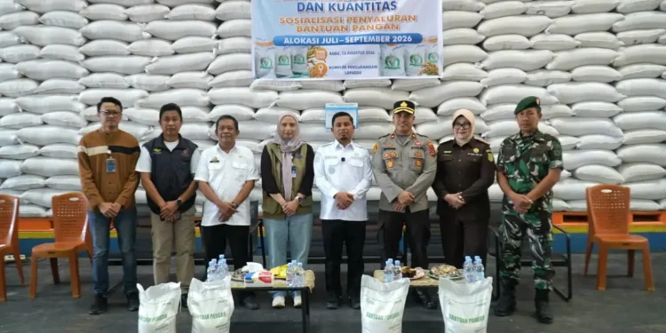 bantuan pangan Parepare dicek Tasming Hamid bersama Forkopimda