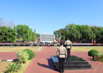 Karhutla Sulawesi Selatan diantisipasi melalui Apel Gelar Pasukan Polda Sulsel