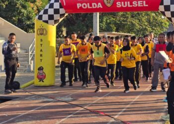 Tes Kesamaptaan Jasmani Polda Sulsel Periode II 2026