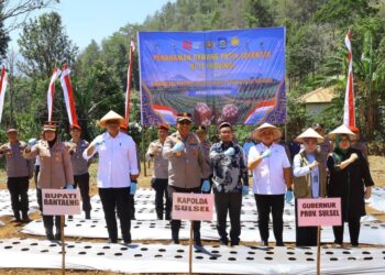 Bawang putih Sulawesi Selatan dalam program ketahanan pangan Polda Sulsel