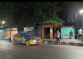 Patroli Blue Light Polsek Bacukiki menyasar titik rawan di Kota Parepare