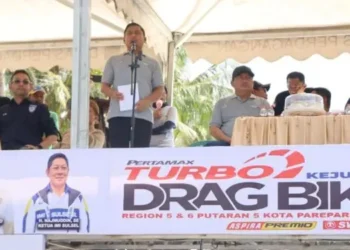 Kejurnas Drag Bike Parepare 2026 di Sirkuit Matras Baru