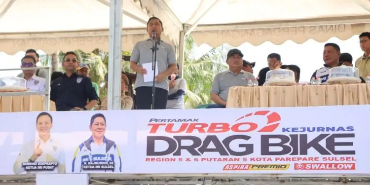 Kejurnas Drag Bike Parepare 2026 di Sirkuit Matras Baru