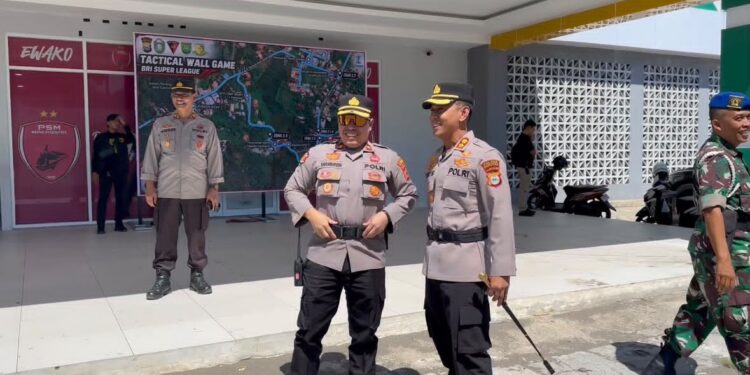 Jelang Laga PSM Makassar Vs Persita Tangerang, Polres Parepare Kerahkan 248 Personel Gabungan