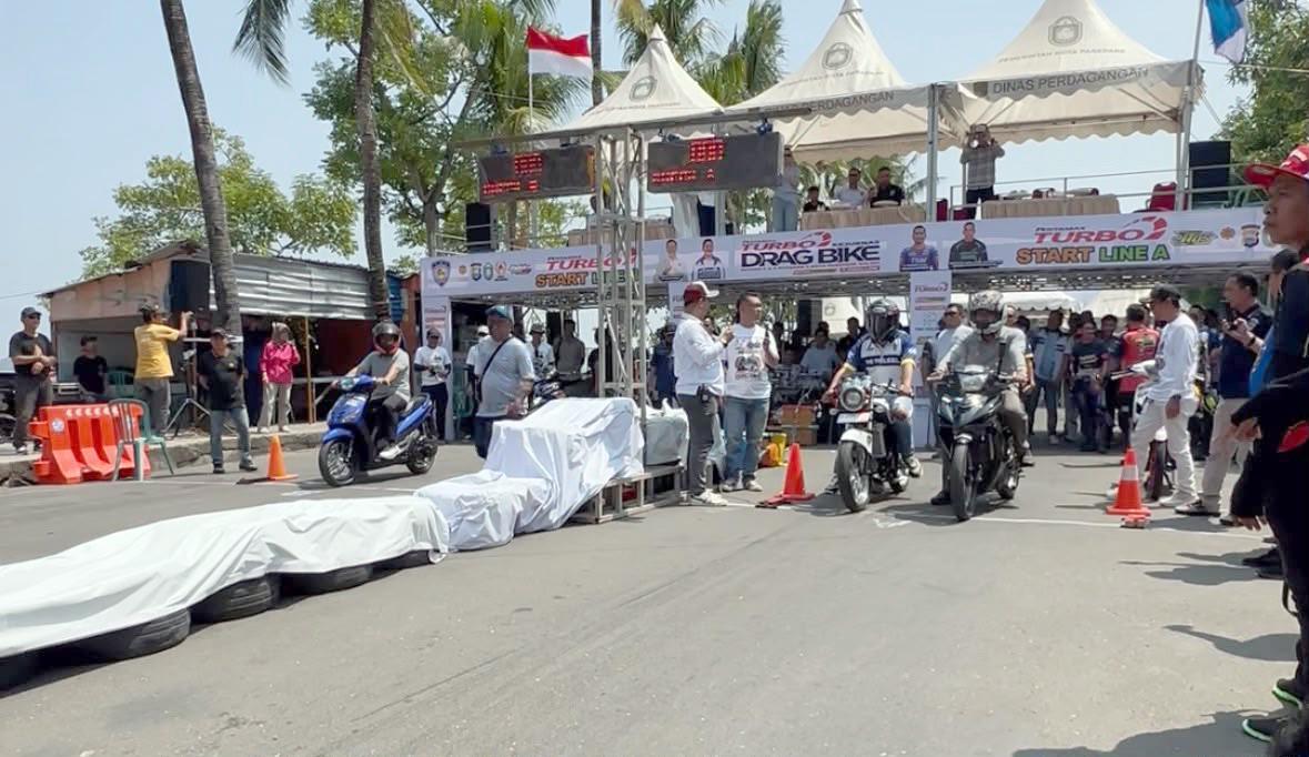 Kejurnas Drag Bike Parepare Digelar, Kapolres: Jadi Wadah Bakat Otomotif Generasi Muda