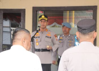 Kapolres Parepare mengingatkan disiplin personel saat apel pagi