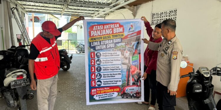 Stok BBM SPBU Soreang Parepare masih aman dan pelayanan berjalan normal