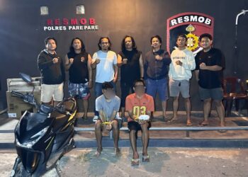 Resmob Polres Parepare ungkap curanmor dengan dua tersangka ditangkap di Samarinda