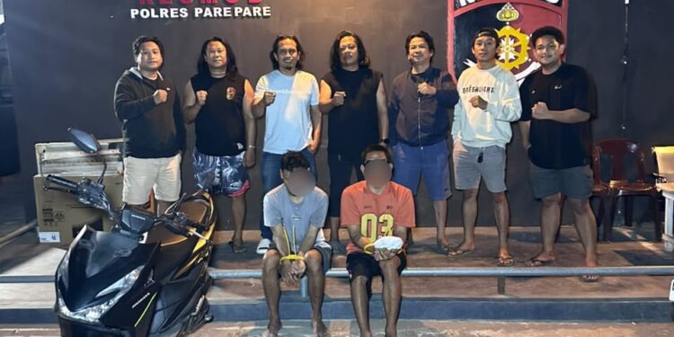Resmob Polres Parepare ungkap curanmor dengan dua tersangka ditangkap di Samarinda