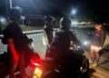 Patroli Blue Light Polres Parepare menyisir sejumlah kawasan di Kota Parepare