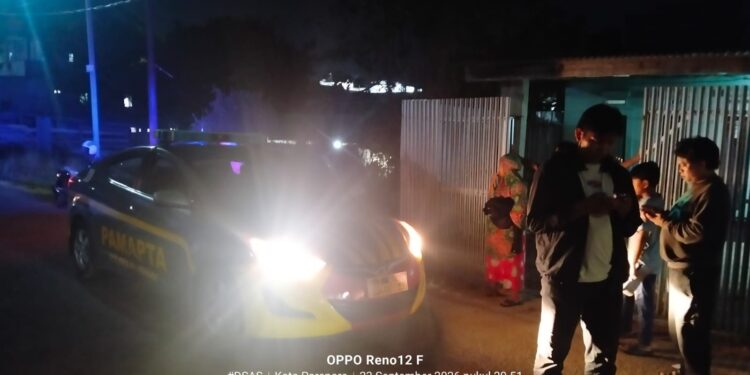 Polres Parepare Gerak Cepat Ke TKP Curanmor, Raib Saat Diparkir di Dalam Rumah