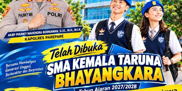 SPMB SMA Kemala Taruna Bhayangkara 2027 resmi dibuka