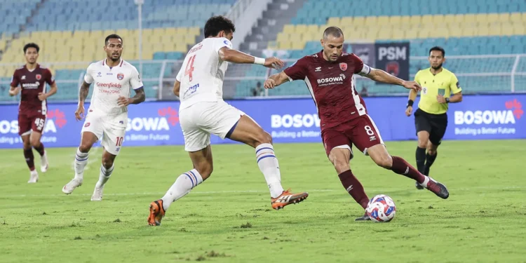 PSM Makassar vs Arema FC 3-3 di Stadion Gelora BJ Habibie Parepare