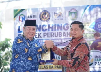 Tasming Hamid menghadiri launching proyek pembinaan kemandirian WBP di Lapas Parepare
