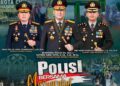 Polisi Bersama Masyarakat, spanduk Polres Parepare di depan markas kepolisian