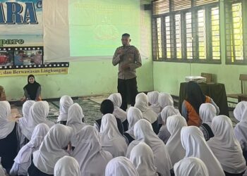 Bullying di sekolah menjadi perhatian Polres Parepare saat edukasi pelajar SMP Negeri 7 Parepare