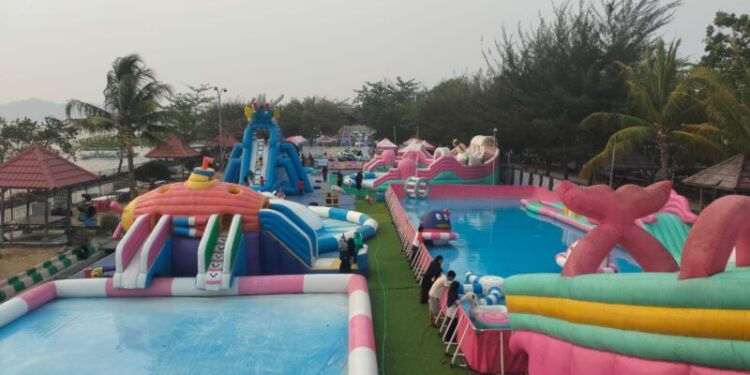 Tiket Joyland Parepare Rp35 ribu melalui promo BRI Link di Taman Mattirotasi