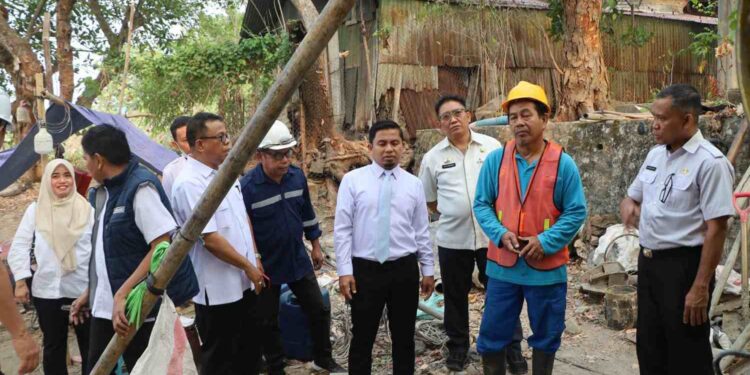 Infrastruktur Parepare, Tasming Hamid meninjau jalan dan proyek sanitasi