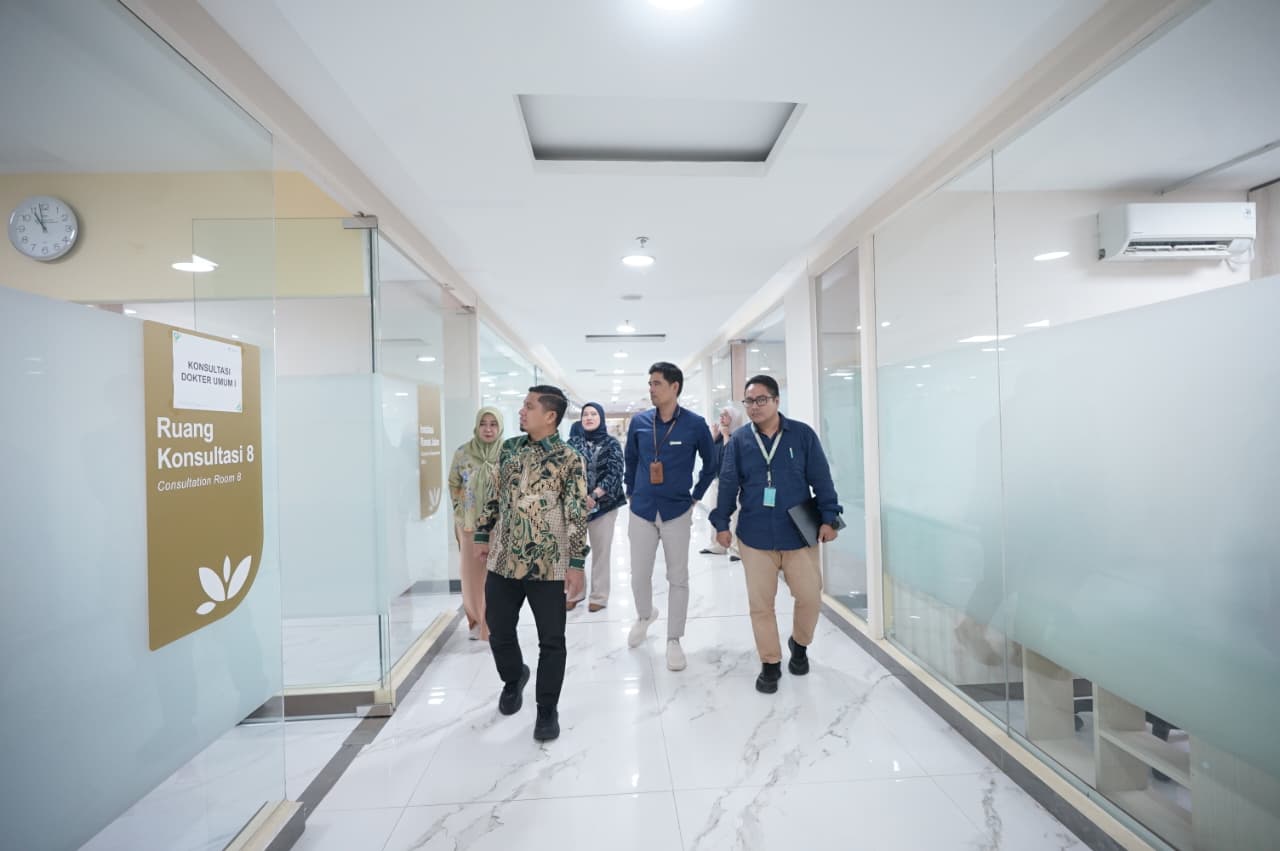 Wali Kota Parepare Tasming Hamid didampingi Plt Direktur RSUD Andi Makkasau, dr. Muliana, saat melakukan kunjungan kerja ke RSAB Harapan Kita, Jakarta.