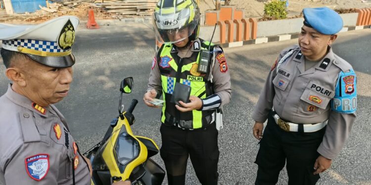 Tak Ada Perlakuan Khusus! Propam Polres Parepare Periksa Kelengkapan Kendaraan Anggota